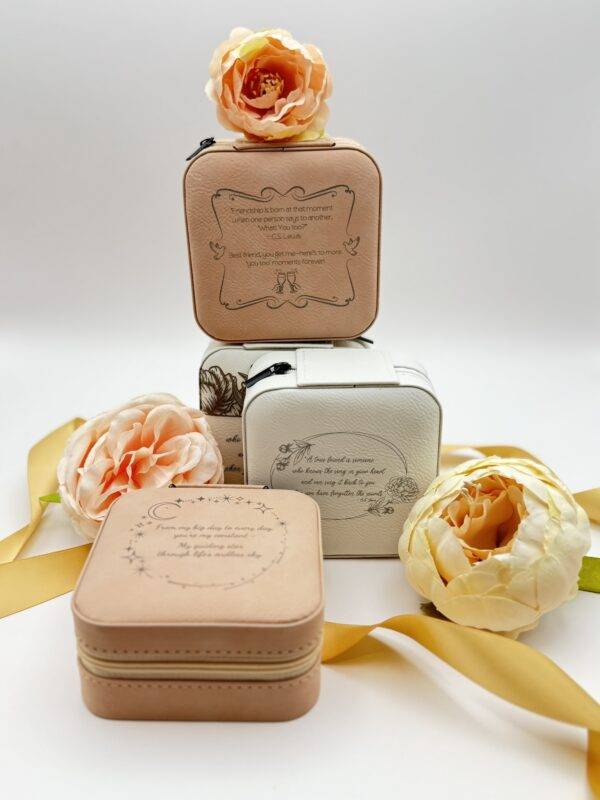 Personalized Leather Jewelry Box